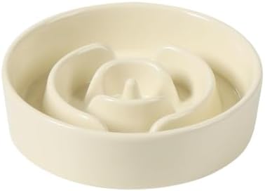 Havniva Ceramic Slow Feeder Dog Bowls, 6.1 in Slow Feeder for Small Breed by Havniva