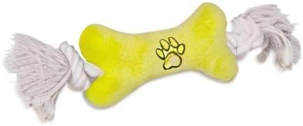 Zanies Tiny Tugger Dog Toys, Yellow, 7"