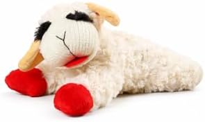 Cute Sheep Squeaky 2025 Trending Plush Lamb for Dog Pet Toy 12" by Unknown