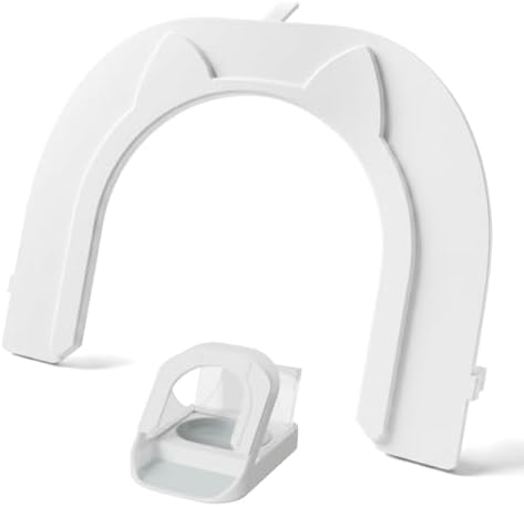 Front Cover for Automatic Microchip Cat Pet Feeder - Prevents Persistent Pet from Getting Food from The Front of The Feeder by BAOFUM