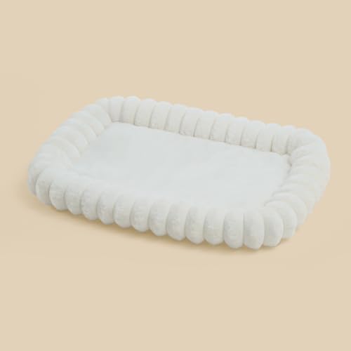 Bed Replacement for SnugCloud Cat Window Perch with 4-Sided Bolster (White, Large) by Zakkart