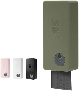SVD.PET Dog Poop Bag Dispenser, Wall Mount Pet Waste Bag Dispenser Station by SVDPET