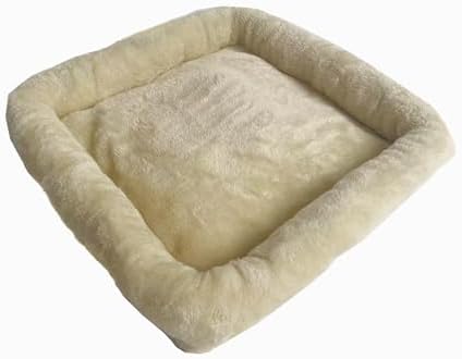 SHENGOCASE Cat Tree Tower Accessories Replacement Parts Top Cushion Bed Cover for Cat Perch with Elastic Band (15.7" x 15.7", Beige) by SHENGOCASE