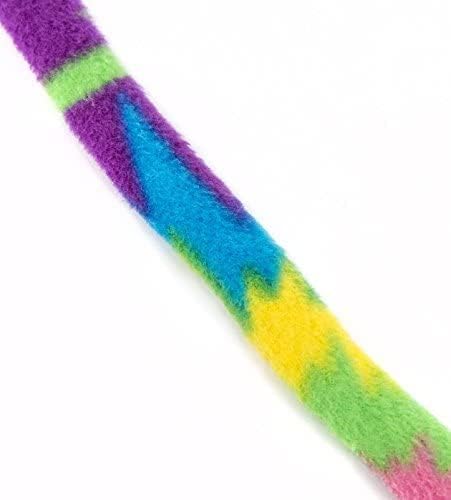 CAT DANCER-Cat Charmer Wand,Teaser-Cat & Kitten Toy! Color:Rainbow Size:Pack of 3