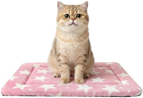 Cat & Dog Bed Mat - Reversible Dog Crate Bed Mats, Soft & Breathable Kennel Pad, Durable Crate Bed for Extra Small Dogs & Cats by Unknown