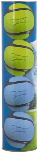 Chuckit! Sniff Fetch Balls Canister, 4 Pack, for Medium Dog Breeds - Image 3