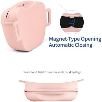 AUDWUD Magnetic Silicone Dog Treat Pouch with Adjustable Belt - Image 3