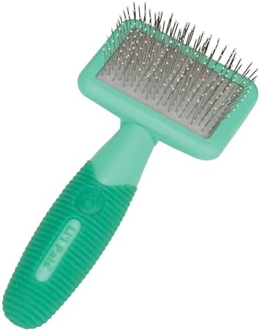 Coastal Pet Li'l Pals - Kitten Slicker Brush with Coated Tips by CoastalPet