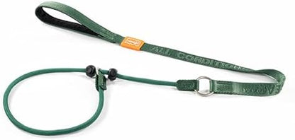 HowGo Slip Lead Dog Leash with 2 Spring-Loaded Stoppers (Green 3.6FT) by HOWGO