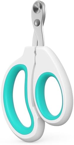 Aogeili Cat Nail Clippers - Stainless Steel, Non-Slip, Safe for Small Pets by Aogeili