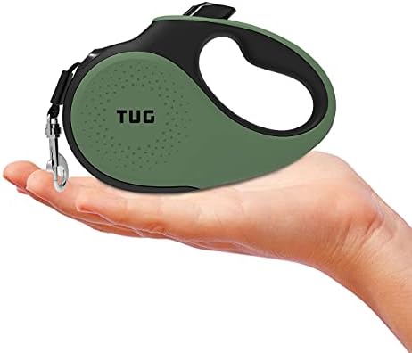TUG Tiny Retractable Dog Leash, 10 ft (Extra Small, Green) - Image 2