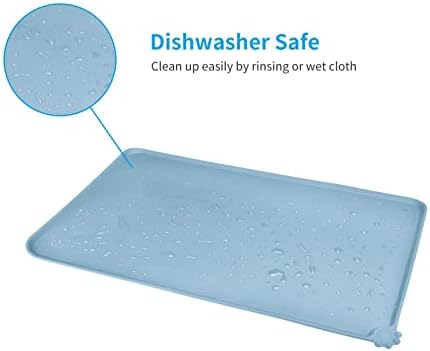 AUDWUD Waterproof Silicone Pet Feeding Mats,Anti Slip Dog Food Bowl Pad - Image 5