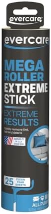 Evercare Large Surface Mega Pet Roller Refill, 50 Layers by Evercare