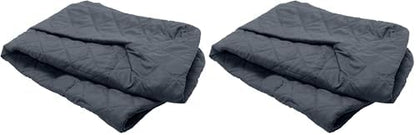 Furhaven Replacement Dog Bed Cover Quilted Sofa-Style, Machine Washable - Iron Gray, Medium (Pack of 2) by FurHaven