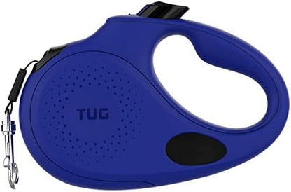 TUG Oval 360° Tangle-Free Retractable Dog Leash with Integrated Waste Bag Dispenser (Small, Blue) - Image 6