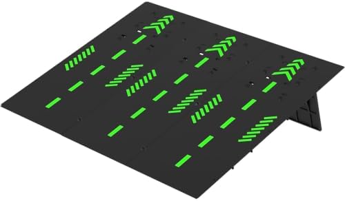 RC Jump Ramp Jumping Stunt, Detachable RC Training Takeoff Board Ramp Track for 1/12 1/14 1/16 1/18 1/24 Scale RC Car Monster Truck Buggy Off-Road Racing Games by GOUPRC