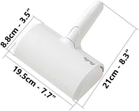 Upgraded Pet Hair Remover and Dirt Remover for Furniture, Reusable Dog Hair Remover Roller for Dog & Cat, Self-Cleaning, Perfect Fur Remover for Couch, Carpet, Bed and Car and More (White) - Image 6