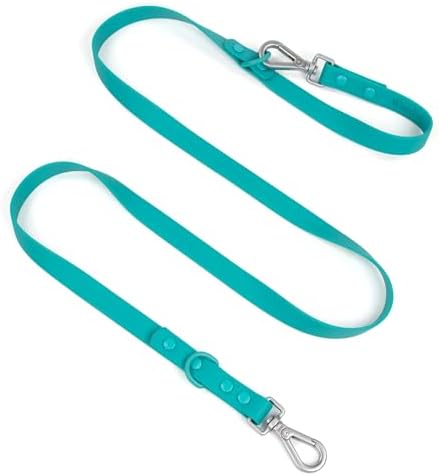 Wisedog Waterproof Dog Leash, Emerald Green, 5 ft × 3/4 in by WisedogPetSupplies