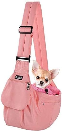 SlowTon Pet Carrier, Hard Bottom Support & Adjustable Padded Shoulder Strap - Image 2