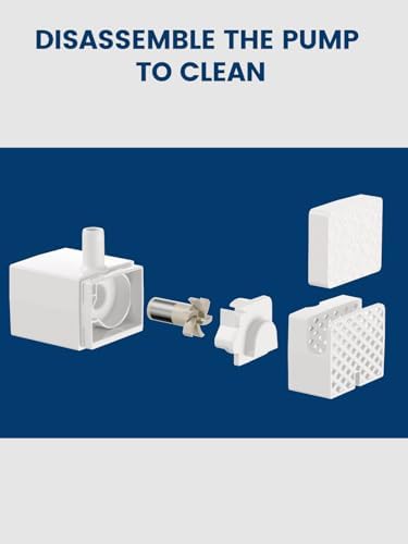 Cat Water Fountain Filters Replacement & Sponges (3 Filters+3 Sponges) - Image 6