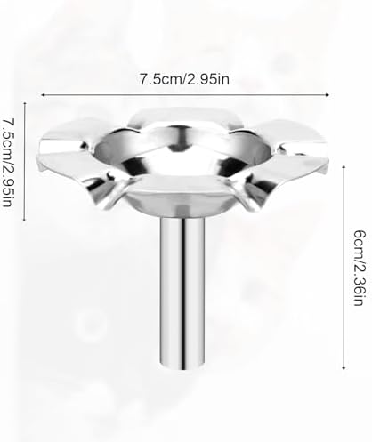 Cat Water Fountain Spout for 88oz/2.6L Pet Fountain Accessories, Stainless Steel Flower Style Water Drinking Drink Spout Nozzle Replacement Parts for Cat Dog Kitten Pet - Image 2