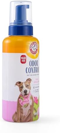 Arm & Hammer Odor Control No-Rinse Dog Foam, Kiwi Blossom, 16 Fl Oz - Image 6