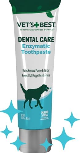 Vet's Best Enzymatic Dog Toothpaste Dental Gel, Vet Formulated 3.5 oz by VetsBest