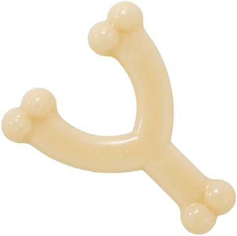 Nylabone Power Chew Wishbone Dog Chew Toy, Original Flavor, Small - Image 5