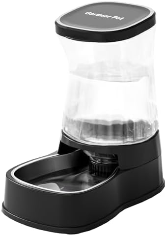Automatic Dog Water Dispenser, Stainless Steel Bowls Feeder, 100% BPA-Free by GardnerPet
