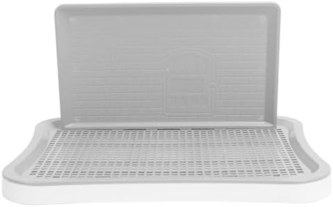 Semme Dog Training Toilet Portable Mesh Potty for Pets Large Small Medium (White) - Image 6