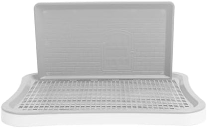 Semme Dog Training Toilet Portable Mesh Potty for Pets Large Small Medium (White) - Image 6