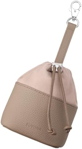 Dog Treat Pouch for Training - Wide Opening & Drawstring Closure, Hands-Free Waist Bag with Belt Clip/Carabiner, Portable Pet Snack Holder for Walking, Hiking (Beige) by OfficeProducts