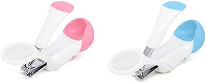 POPETPOP Hedgehog Clippers - Pet Hamster Hedgehog Nail Clipper Trimmer Small Animal Toenail Clippers with Magnifier Random Color - Image 6