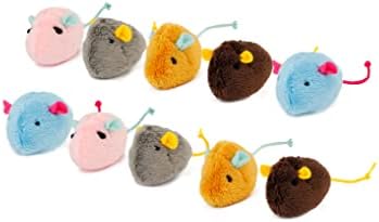 Hartz Cattraction with Silver Vine & Catnip Crinkle Mice, 10 Count by Hartz
