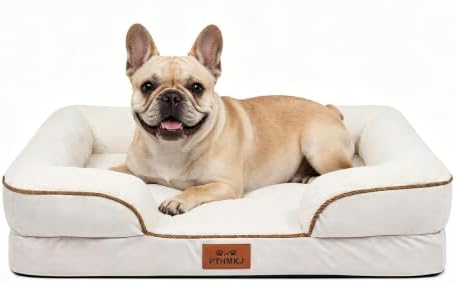 Orthopedic Dog Bed Medium Size Dog, Memory Foam Dog Bed Couch, 30" L by PTHMKJ