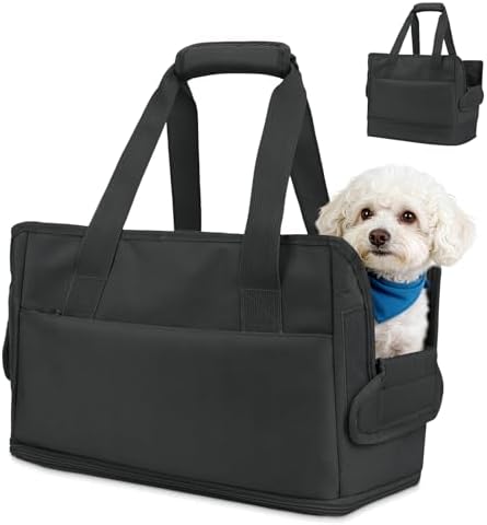 Dog Purse Carrier for Small Dogs Under 10 lbs Soft Sided Pad by SIDESUGAR