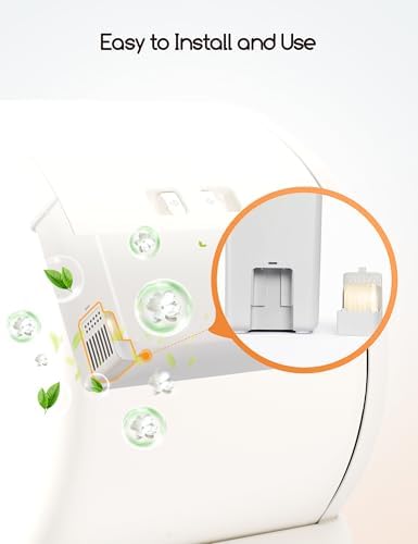 Meowant Pet Odor Eliminator, Automatic Cat Litter Box Odor Deodorant Gel - Image 4