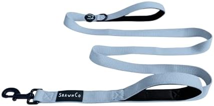 ShawnCo Dream Walk Dog Leash (Moonglow,M/L 6FT w/ 2 Handles) by SHAWNCO
