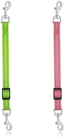 Cobee Dog Collar Clips, 2 Pcs Reflective Nylon Prong Collars Backup by Unknown