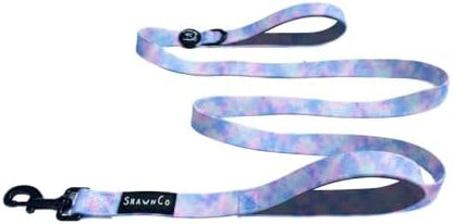 ShawnCo Dream Walk Dog Leash (Cotton Candy,M/L 6FT w/ 2 Handles) by SHAWNCO