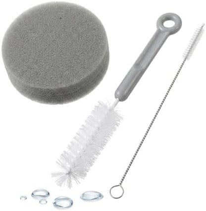 Milisten Pet Fountain Cleaning Kit Cat Water Fountain Cleaning Tools with Long Handle Brush and Sponge for Dog Drinking Dispenser Reach Tight Areas Daily Pet Water Cup by Milisten