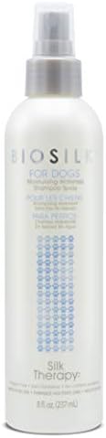 BioSilk for Dogs Silk Therapy Waterless Dog Shampoo Spray, 8 Fl Oz by BioSilk