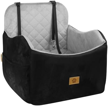 Dog Car Seats for Small Dogs Up to 35 lbs,Machine Washable Dog Booster Seat by Ishineon
