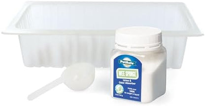 Pet Loo Pee-Pod with Sponge - 7-Pack - Indoor Toilet Tray for Pets - Urine Disposal by PetSafe