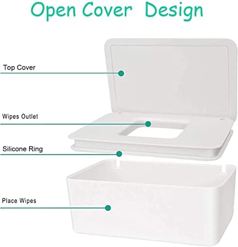 Moorfowl Woof Woof Dog Wipes Dispenser,8.2L x 4.9W x 3.9H inches - Image 3