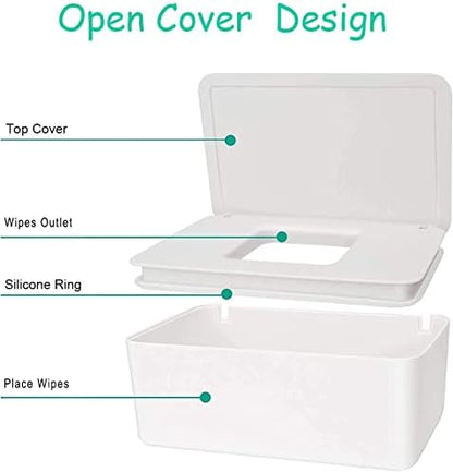 Moorfowl Woof Woof Dog Wipes Dispenser,8.2L x 4.9W x 3.9H inches - Image 3