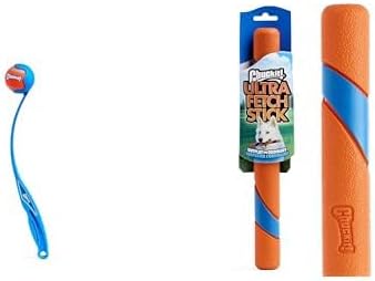 Chuckit! Dog Play Bundle - 26" Ball Launcher with 2.5" Ball & 12" Ultra Fetch Stick, Interactive Fetch Toys for Dogs 20-60 Pounds
