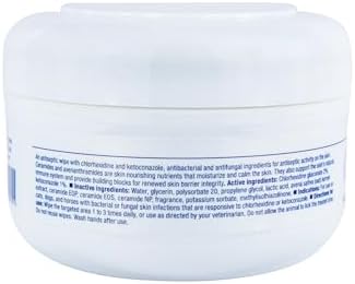 CeraSoothe CHX+KET Antiseptic Wipes for Dogs, Cats & Horses – Chlorhexidine 2% & Ketoconazole 1% for Skin & Coat Cleansing, 30 count - Image 7