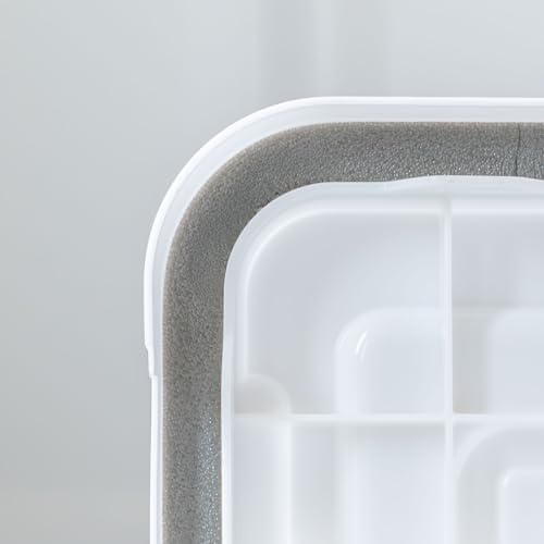 IRIS USA Dog Food Storage Container, Up to 30 lbs, White, Made in USA - Image 6