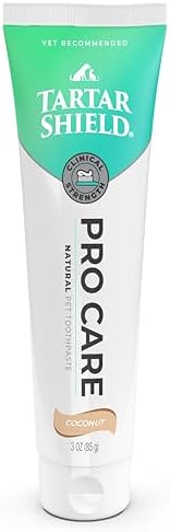Tartar Shield® Pro Care Dog & Cat Toothpaste, VOHC Accepted, 3 oz. by TartarShield